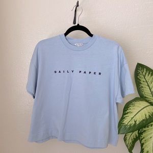 Daily Paper Baby Blue Boxy Tee